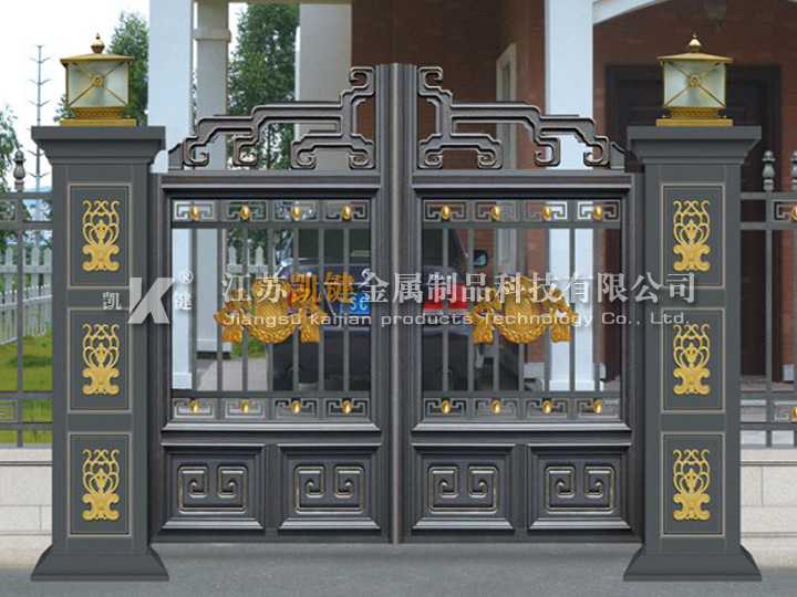 铝艺大门KJ008