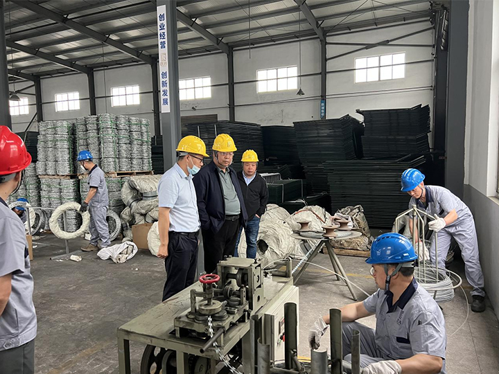 上铁物资公司领导参观指导视察工作
